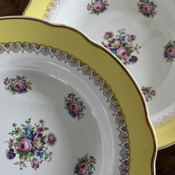 Assiette creuse - Digoin Sarreguemines - Graziella