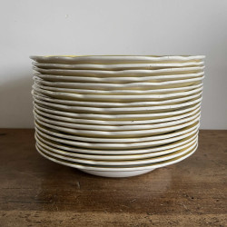 Assiette creuse - Digoin Sarreguemines - Graziella