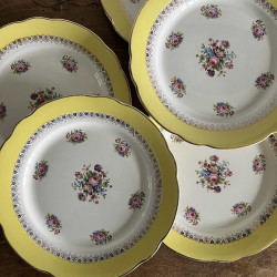 Assiette plate - Digoin Sarreguemines - Graziella