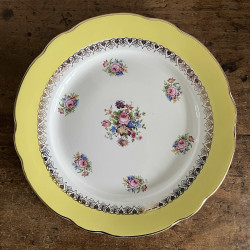 Assiette plate - Digoin Sarreguemines - Graziella