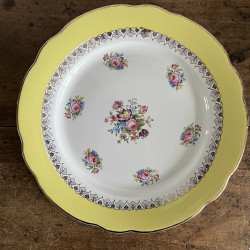 Assiette plate - Digoin Sarreguemines - Graziella