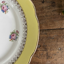 Assiette plate - Digoin Sarreguemines - Graziella