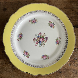 Assiette plate - Digoin Sarreguemines - Graziella