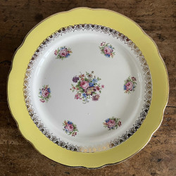 Assiette plate - Digoin Sarreguemines - Graziella