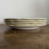 Assiette plate - Digoin Sarreguemines - Graziella