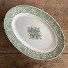 Duo de plats ovales - Creil & Montereau - Service Henri II