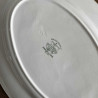 Duo de plats ovales - Creil & Montereau - Service Henri II