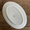 Duo de plats ovales - Creil & Montereau - Service Henri II