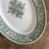 Duo de plats ovales - Creil & Montereau - Service Henri II