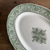 Duo de plats ovales - Creil & Montereau - Service Henri II