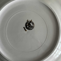 Assiette plate - Porcelaine opaque - Moulin des Loups - Séville