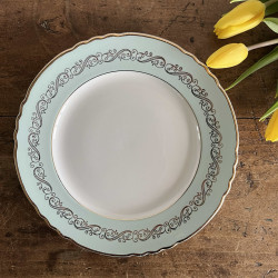 Assiette plate - Porcelaine opaque - Moulin des Loups - Séville