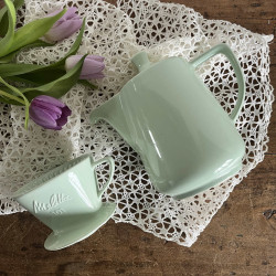 Cafetière & porte filtre Vintage - Melitta 101 - Mint
