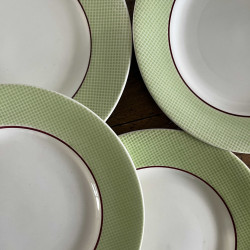 Assiettes plates (lot de 10) - Salins - Isoard