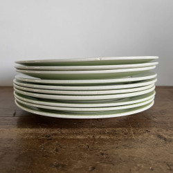Assiettes plates (lot de 10) - Salins - Isoard