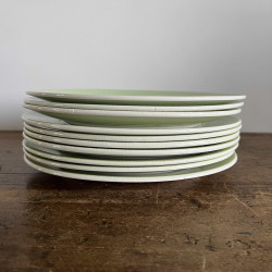 Assiettes plates (lot de 10) - Salins - Isoard