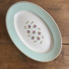 Plat ovale et raviers (lot de 3) - K&G Lunéville - Malmaison