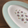 Plat ovale et raviers (lot de 3) - K&G Lunéville - Malmaison