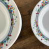 Assiette creuse - Arcopal - Décor champêtre
