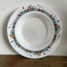 Assiette creuse - Arcopal - Décor champêtre