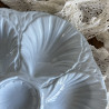 Assiettes à huîtres (lot de 6) - Sarreguemines - Bleu