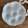 Assiettes à huîtres (lot de 6) - Sarreguemines - Bleu