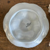 Assiettes à huîtres (lot de 6) - Sarreguemines - Bleu