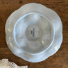 Assiettes à huîtres (lot de 6) - Sarreguemines - Bleu