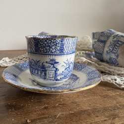 Tasses à café (lot de 4) - K&G Lunéville - Dentelle