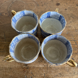 Tasses à café (lot de 4) - K&G Lunéville - Dentelle