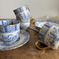 Tasses à café (lot de 4) - K&G Lunéville - Dentelle