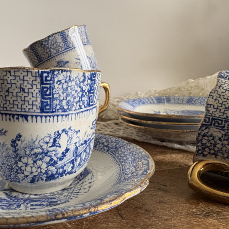 Tasses à café (lot de 4) - K&G Lunéville - Dentelle