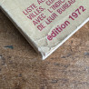 Code postal - Édition 1972