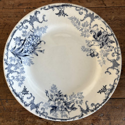 Assiette à plate - Choisy-Le-Roi - Floreal
