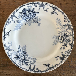 Assiette à plate - Choisy-Le-Roi - Floreal