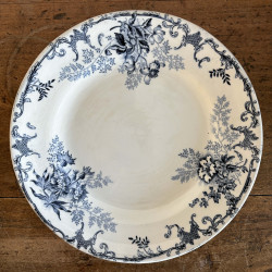 Assiette à plate - Choisy-Le-Roi - Floreal
