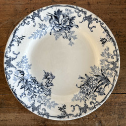 Assiette à plate - Choisy-Le-Roi - Floreal