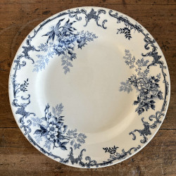 Assiette à plate - Choisy-Le-Roi - Floreal