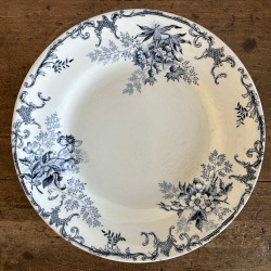 Assiette à plate - Choisy-Le-Roi - Floreal