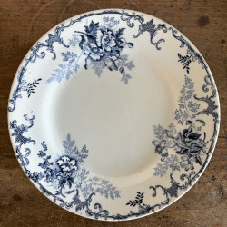 Assiette à plate - Choisy-Le-Roi - Floreal
