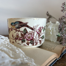 Grande tasse - K&G Lunéville - Mésanges (sans estampille)