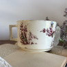 Grande tasse - K&G Lunéville - Mésanges (sans estampille)