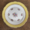 Assiettes plates en porcelaine (lot de 6) - Digoin Sarreguemines - Graziella