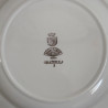 Assiettes creuses en porcelaine (lot de 6) - Digoin Sarreguemines - Graziella