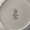 Assiettes creuses dépareillées en porcelaine  (lot de 6) - Digoin Sarreguemines