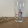 Verres à limonade vintage (lot de 4) - Femme aux colombes