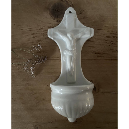 Bénitier en Porcelaine