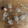 Verres à vin vintage (Lot de 6) - France