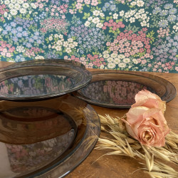 Assiettes à dessert Vintage (lot de 5) - Vereco