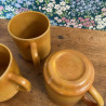 Mugs vintage (lot de 3) - Arcopal - Volcan